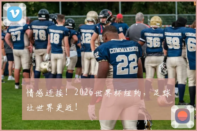 情感连接！2026世界杯纽约，足球让世界更近！